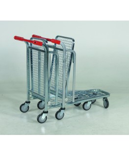 Chariot de magasin - charge 300 kg